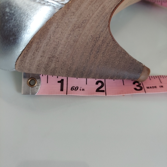 Silver braided Sigerson Morrison Argento shoes - Picture 8 of 8